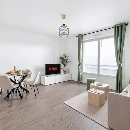 Le Beckett - T2 Renove - Orly-min-antonypole Apartment Wissous